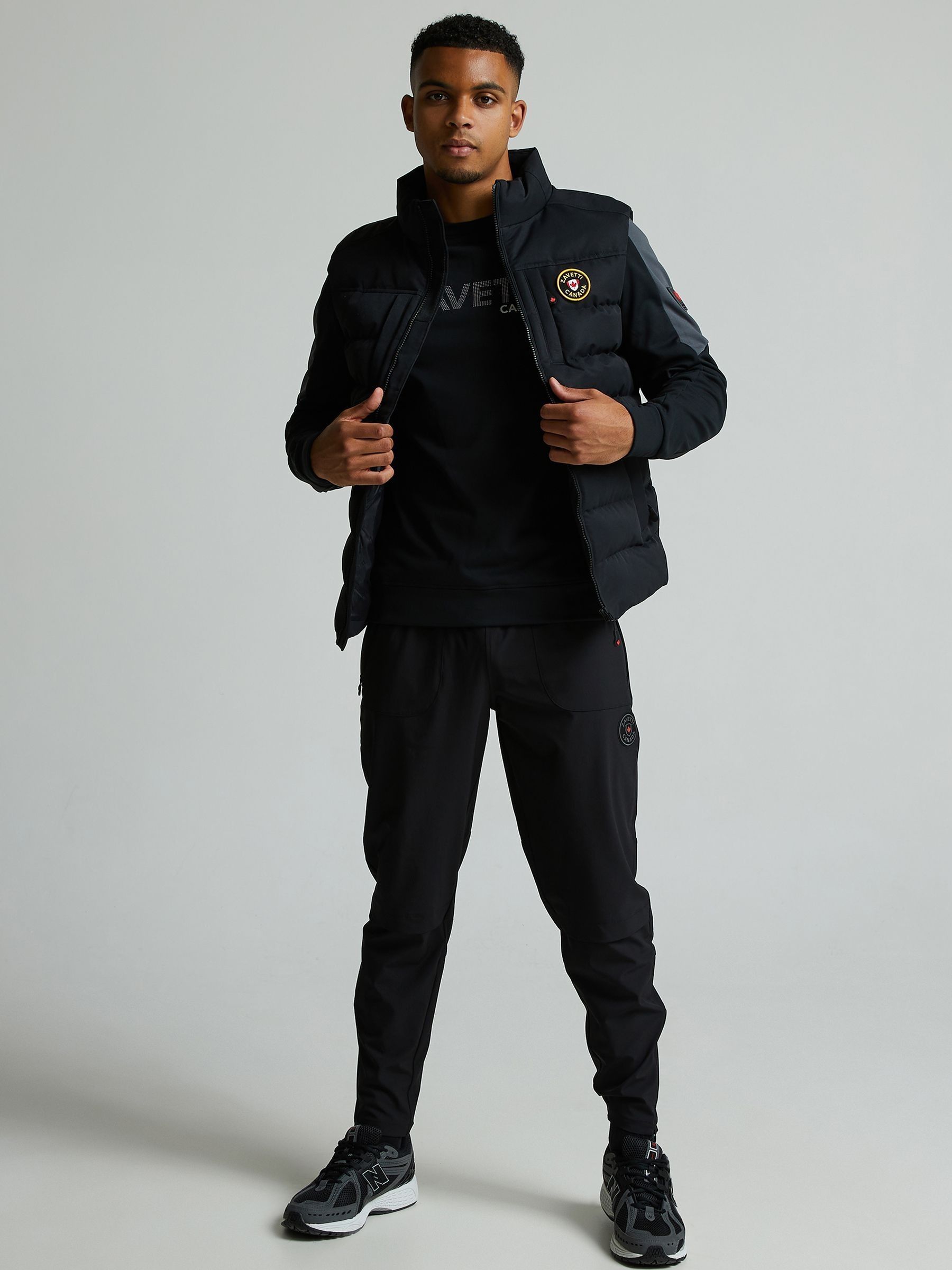 Buy Zavetti Canada Black Oshawa 2.0 Puffer Gilet from the Next UK