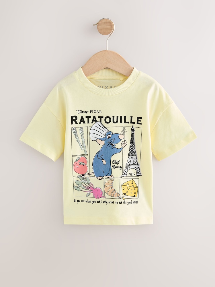 Lemon Yellow Ratatouille Short Sleeve T-Shirt (3mths-7yrs) - Image 1 of 4