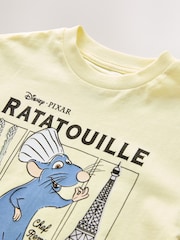 Lemon Yellow Ratatouille Short Sleeve T-Shirt (3mths-7yrs) - Image 3 of 4