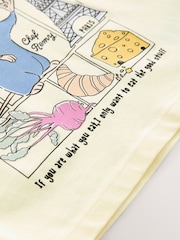 Lemon Yellow Ratatouille Short Sleeve T-Shirt (3mths-7yrs) - Image 4 of 4