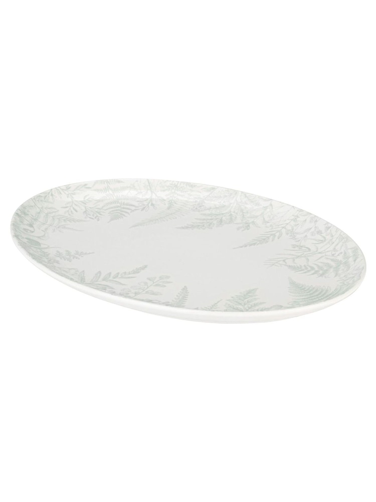 Mary Berry Green Botanical Oval Platter - Image 2 of 2