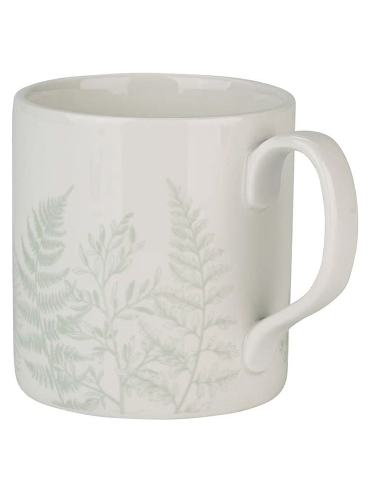 Mary Berry Set of 4 Green Botanical Mugs - Image 2 of 2