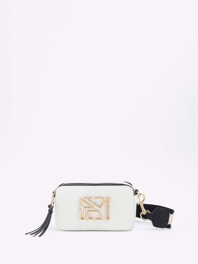 Белый - River Island Camera Cross-Body Bag - Image 2 of 6
