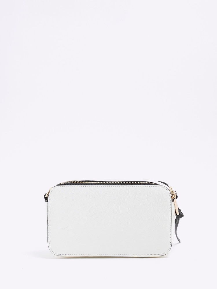 River Island White Camera Cross-Body Bag - Image 3 of 6