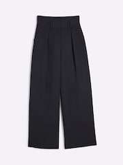 River Island Black High Waisted Wide Leg Trousers - Image 5 of 5