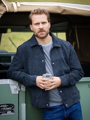 Lakeland Leather Blue Seaton Suede Jacket - Image 2 of 9