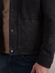 Lakeland Leather Blue Seaton Suede Jacket - Image 5 of 9