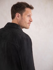 Lakeland Leather Blue Seaton Suede Jacket - Image 8 of 9