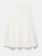 Mint Velvet White Drop Waist Maxi Skirt - Image 7 of 8