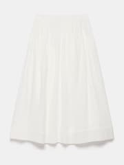 Mint Velvet White Drop Waist Maxi Skirt - Image 8 of 8