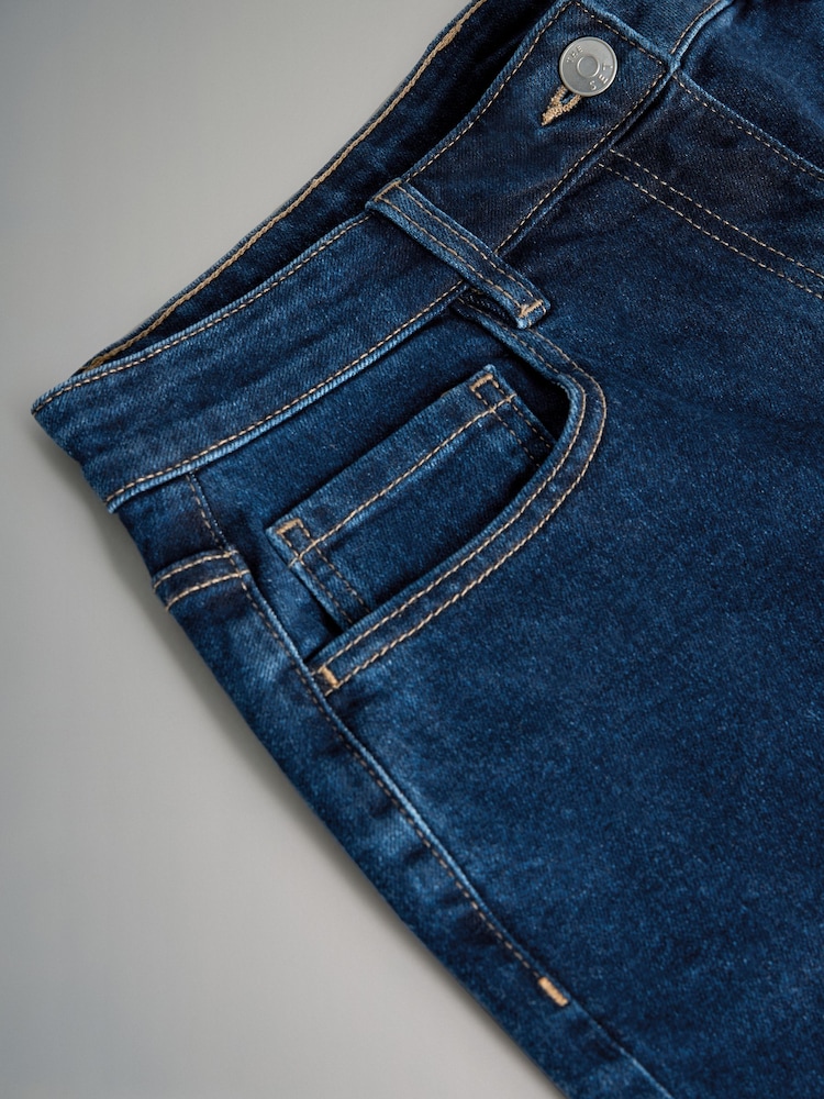 The Set Indigo Blue/Black 2 Pack Denim Straight Leg Jeans - Image 15 of 15 The Set Indigo Blue/Black 2 Pack Denim Straight Leg Jeans - Image 15 of 15
