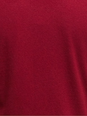 Barbour® Biking Red Lambswool Crew Neck Jumper - Image 7 of 7