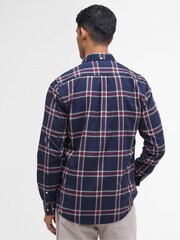 Barbour® Blue Crossfell Tailored Checked Shirt - Image 2 of 6