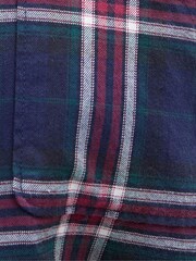 Barbour® Blue Crossfell Tailored Checked Shirt - Image 6 of 6