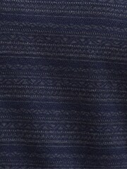 Barbour® Blue Dartfield Half Zip Knitted Jumper - Image 7 of 7