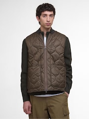 Barbour® Green Utility Liddesdale Quilted Gilet - Image 1 of 7