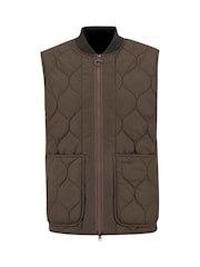Barbour® Green Utility Liddesdale Quilted Gilet - Image 6 of 7