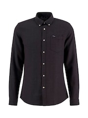 Barbour® Brown Buckley Tailored Herringbone Shirt - Image 6 of 7