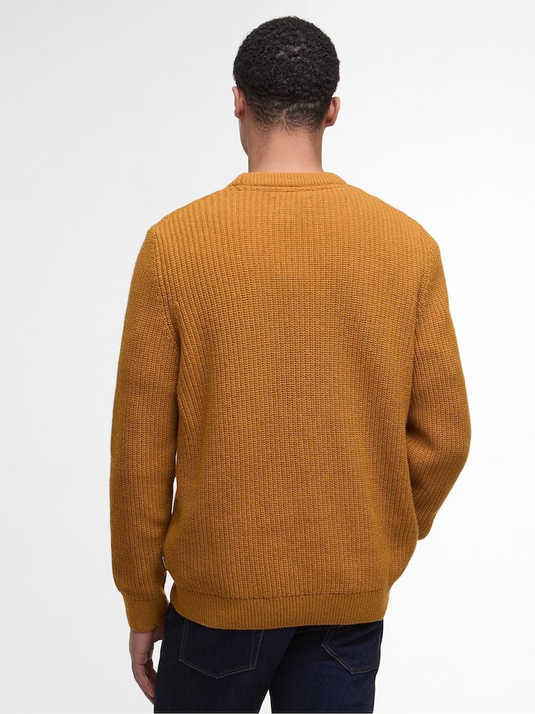 Barbour® Copper Cleveland Crew Neck Sweater - Image 2 of 6