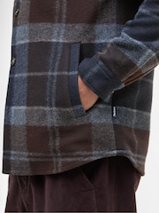 Barbour® Midnight Oak Chapter Check Overshirt - Image 5 of 7