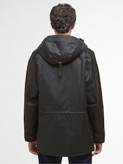Barbour® Green Reel Wax Parka - Image 2 of 8