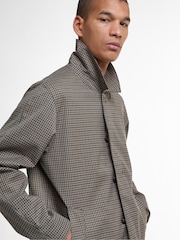Barbour® Natural Check Short Lorden Showerproof Jacket - Image 3 of 8