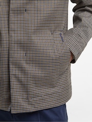 Barbour® Natural Check Short Lorden Showerproof Jacket - Image 5 of 8