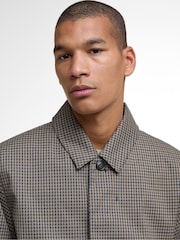 Barbour® Natural Check Short Lorden Showerproof Jacket - Image 6 of 8