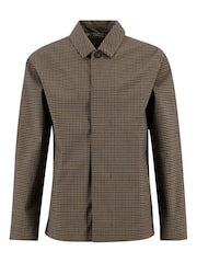 Barbour® Natural Check Short Lorden Showerproof Jacket - Image 7 of 8