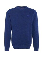 Barbour® Inky Blue Grangetown Crew Neck Sweater - Image 5 of 6