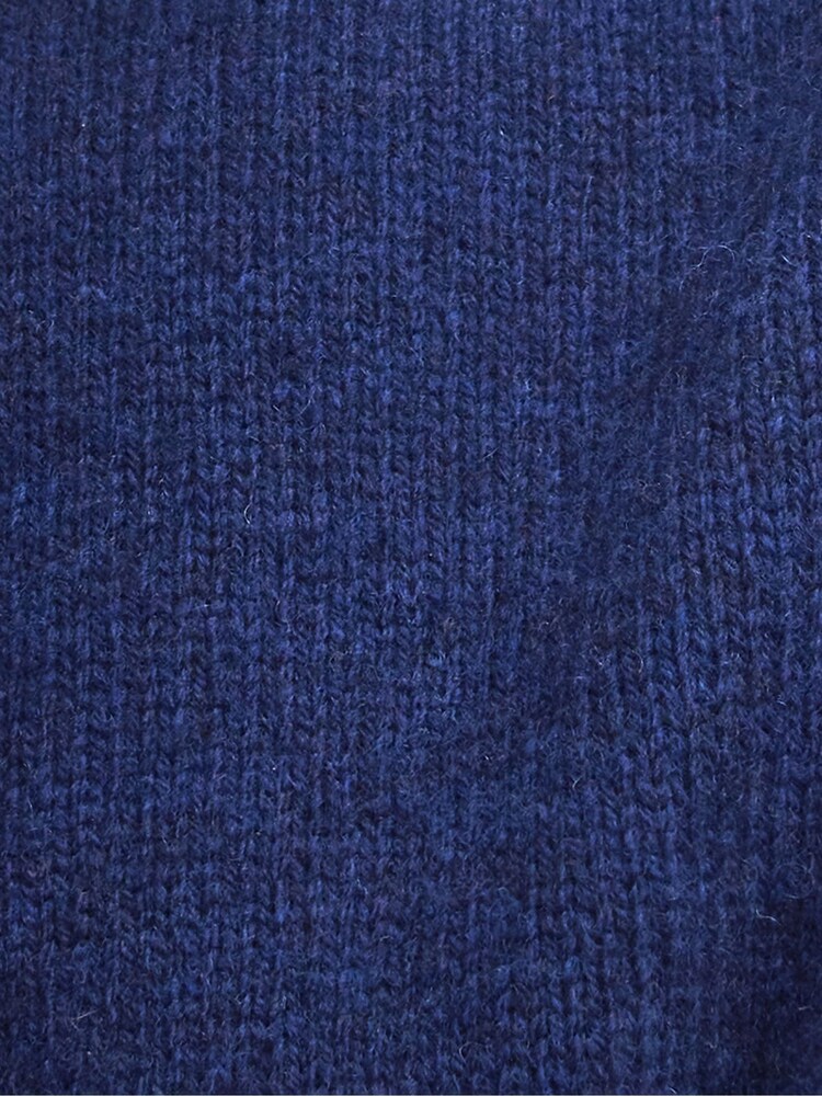 Barbour® Inky Blue Grangetown Crew Neck Sweater - Image 6 of 6
