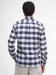 Barbour® White Haddington Tailored Tartan Shirt - Image 2 of 6