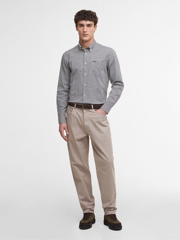 Barbour® Dark Oak Padshaw Gingham Shirt - Image 2 of 6
