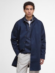 Barbour® Blue Lorden Waterproof Mac Jacket - Image 1 of 8
