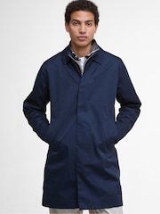 Barbour® Blue Lorden Waterproof Mac Jacket - Image 4 of 8