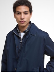 Barbour® Blue Lorden Waterproof Mac Jacket - Image 5 of 8