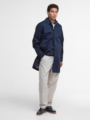 Barbour® Blue Lorden Waterproof Mac Jacket - Image 6 of 8
