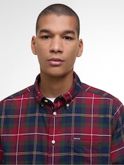 Barbour® Red Fortrose Tailored Tartan Shirt - Image 4 of 7