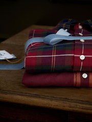 Barbour® Red Fortrose Tailored Tartan Shirt - Image 7 of 7