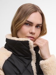 Barbour® International Black Osaka Quilted Jacket - Image 3 of 9