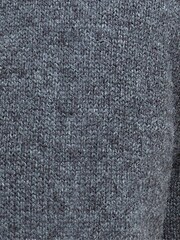 Barbour® Charcoal Talder Half Zip Jumper - Image 6 of 7