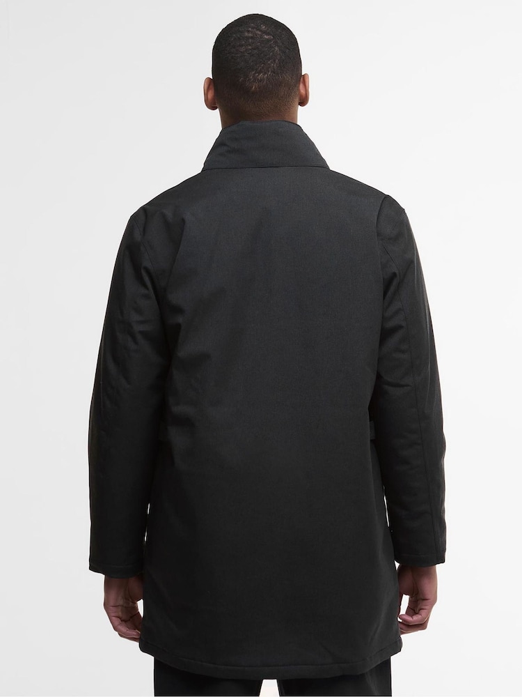 Barbour® Black Winter Powell Waterproof Jacket - Image 2 of 8