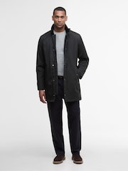 Barbour® Black Winter Powell Waterproof Jacket - Image 3 of 8