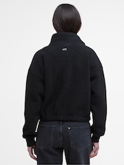Barbour® International Black Chloe Fleece - Image 3 of 7