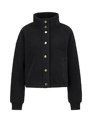 Barbour® International Black Chloe Fleece - Image 6 of 7