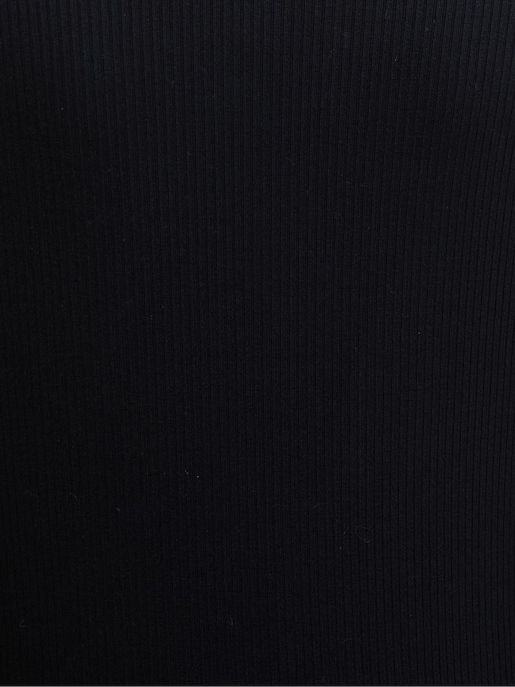 Barbour® International Olivios Midi Black Dress - Image 7 of 7