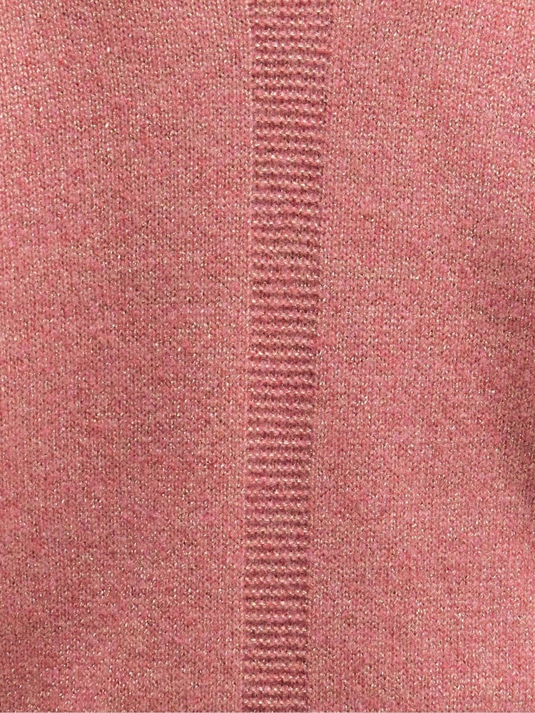 Barbour® International Pink Knitted Jumper - Image 7 of 7