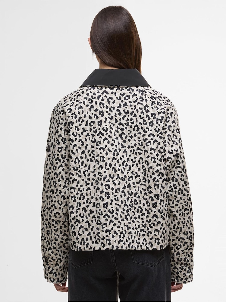 Barbour® International Cream Casual Jacket - Image 2 of 9