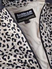 Barbour® International Cream Casual Jacket - Image 8 of 9