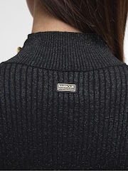 Barbour® International Black Knitted Jumper - Image 5 of 7
